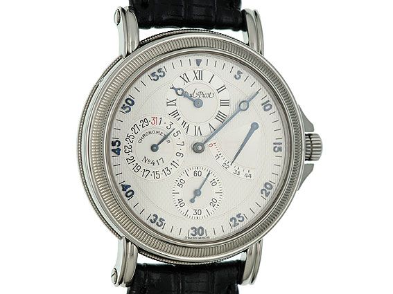 Paul Picot Atelier 1100 Regulateur Automatik Chronometer 40mm Vintage UVP 4.650,-