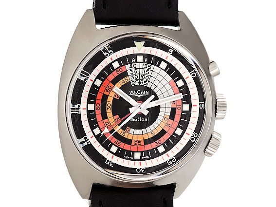 Vulcain Nautical Seventies Handaufzug Wecker Limitiert 42mm UVP 3.970,- Ungetragen Box&Pap.