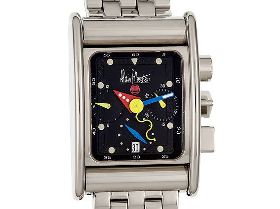 Alain Silberstein Bolido Krono Automatik Chronograph Stahl 45x33mm Limitiert UVP 10.800,- Box&Papiere