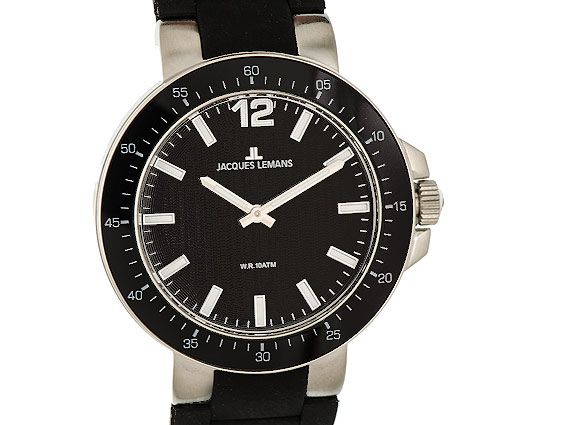 Jacques Lemans "Milano" Stahl Quarz 38mm UVP 99,- Neu