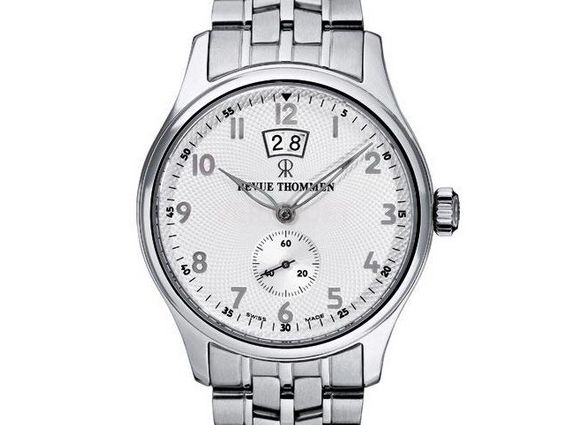 Revue Thommen Airspeed XLarge Big Date Classic Stahl Automatik 42mm UVP 3.300,- Neu