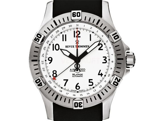 Revue Thommen Airspeed XLarge Pioneer Stahl Automatik 44mm UVP 1.800,- Neu