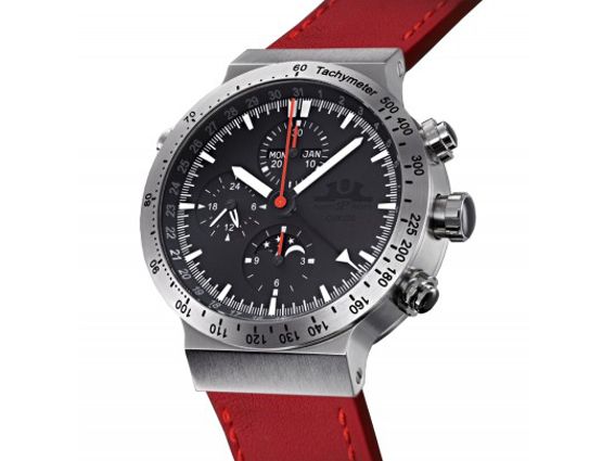Temtion CGK205 Red Stahl Chronograph Vollkalender Mondphase 43mm Neu UVP 2980,-€
