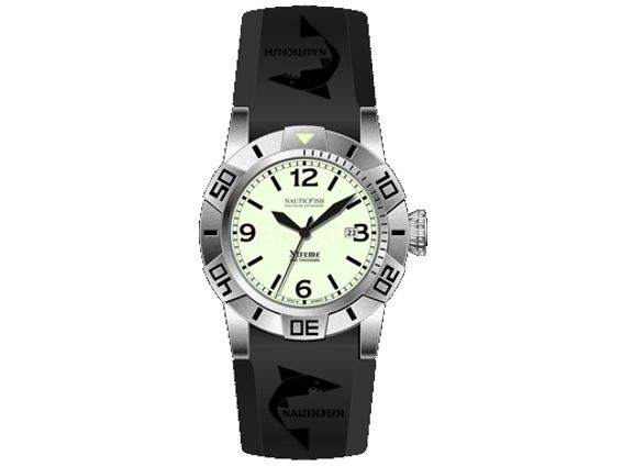 Nauticfish Xtreme Expedition I 2000M Stahl Automatik Superluminova Kautschuk Kal.SW20A 45mm Neu