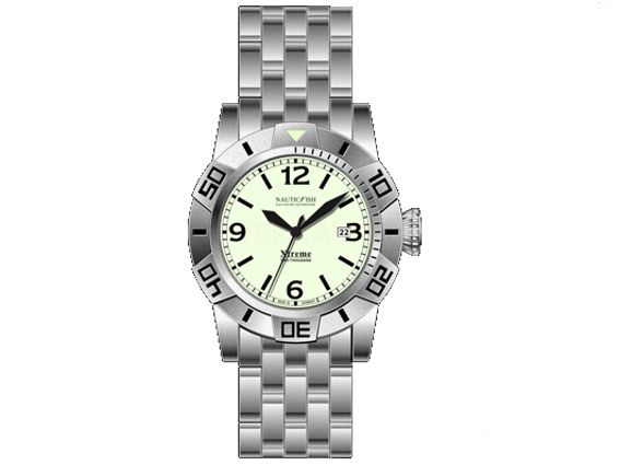 Nauticfish Xtreme Expedition I 2000M Stahl Automatik Superluminova Kal.SW20A 45mm Neu