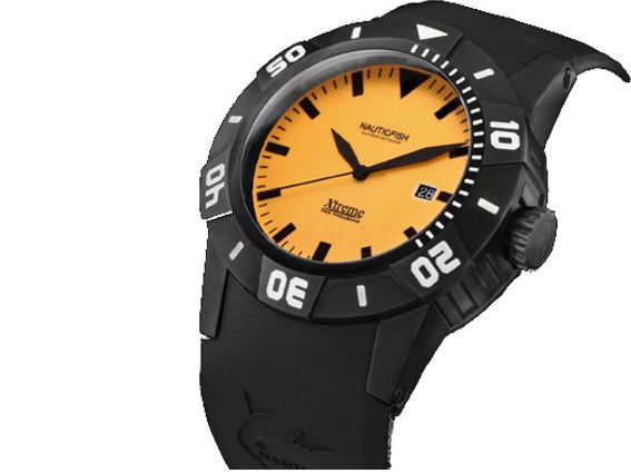 Nauticfish Xtreme Expedition II 2000M Stahl PVD Automatik Superluminova Kautschuk Kal.SW20A 45mm Neu