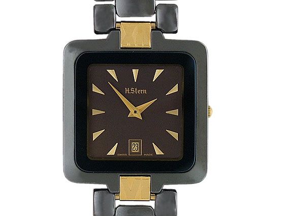 H. Stern ZF Manaus Saphire Watch 29x29mm UVP 4200.-