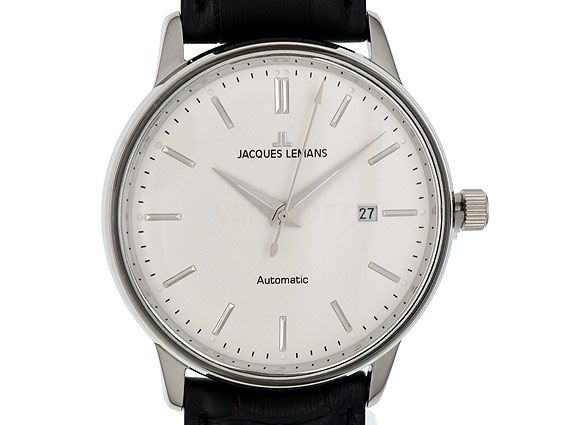 Jacques Lemans Nostalgie Stahl Automatik 42mm UVP 249,- Neu