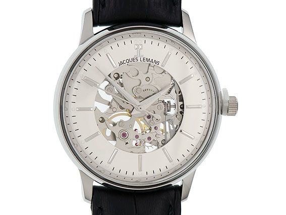 Jacques Lemans Nostalgie Stahl Handaufzug 38mm UVP 299,- Neu
