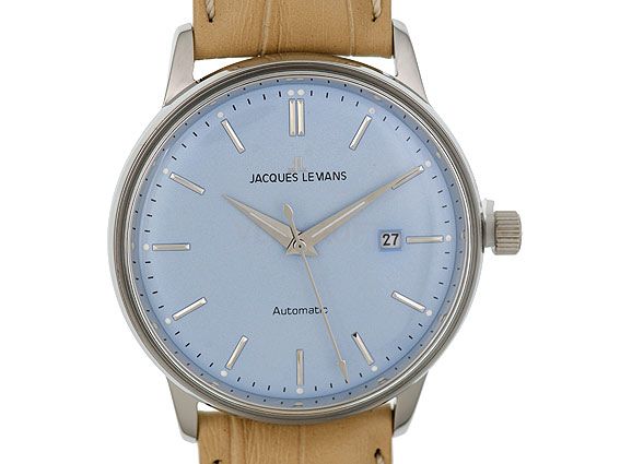 Jacques Lemans Nostalgie Stahl Automatik 42mm UVP 249,- Neu