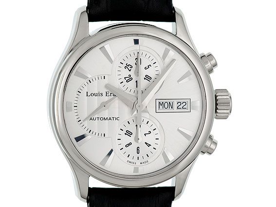 Louis Erard Les Asymetriques Stahl Chronograph Automatik 40mm UVP 1.299,- Neu