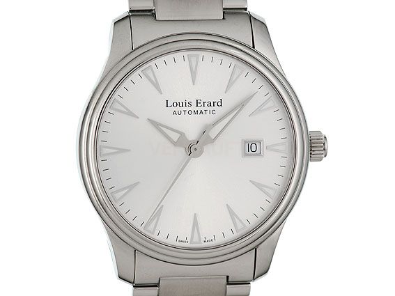 Louis Erard Heritage Stahl Date Automatik 40mm UVP 719,- Neu