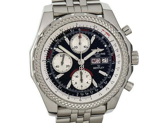 Breitling for Bently GT Chronograph Stahl Automatik 45mm Box&Pap.