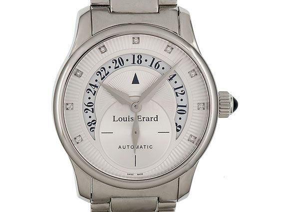Louis Erard Emotion Stahl Diamond Automatik 36mm UVP 1.649,- Neu
