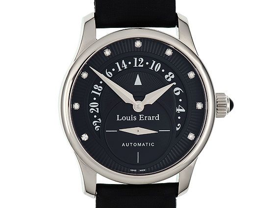 Louis Erard Emotion Stahl Diamond Automatik 36mm UVP 1.539,- Neu