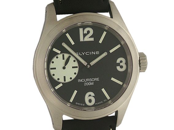 Glycine Incursore 200m Handaufzug 46mm UVP 1190.- N E U