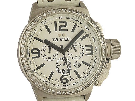 TW Steel Chronograph Strasssteine 45mm