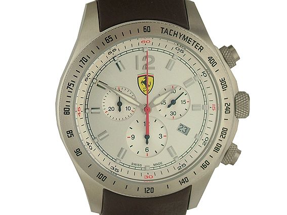Ferrari O R I G I N A L Paddock Chronograph 44mm UVP 440,- neu