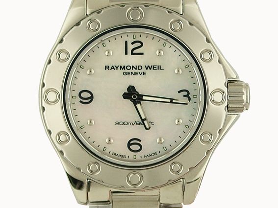 Raymond Weil Tango Stahl Perlmutt 28mm Neu