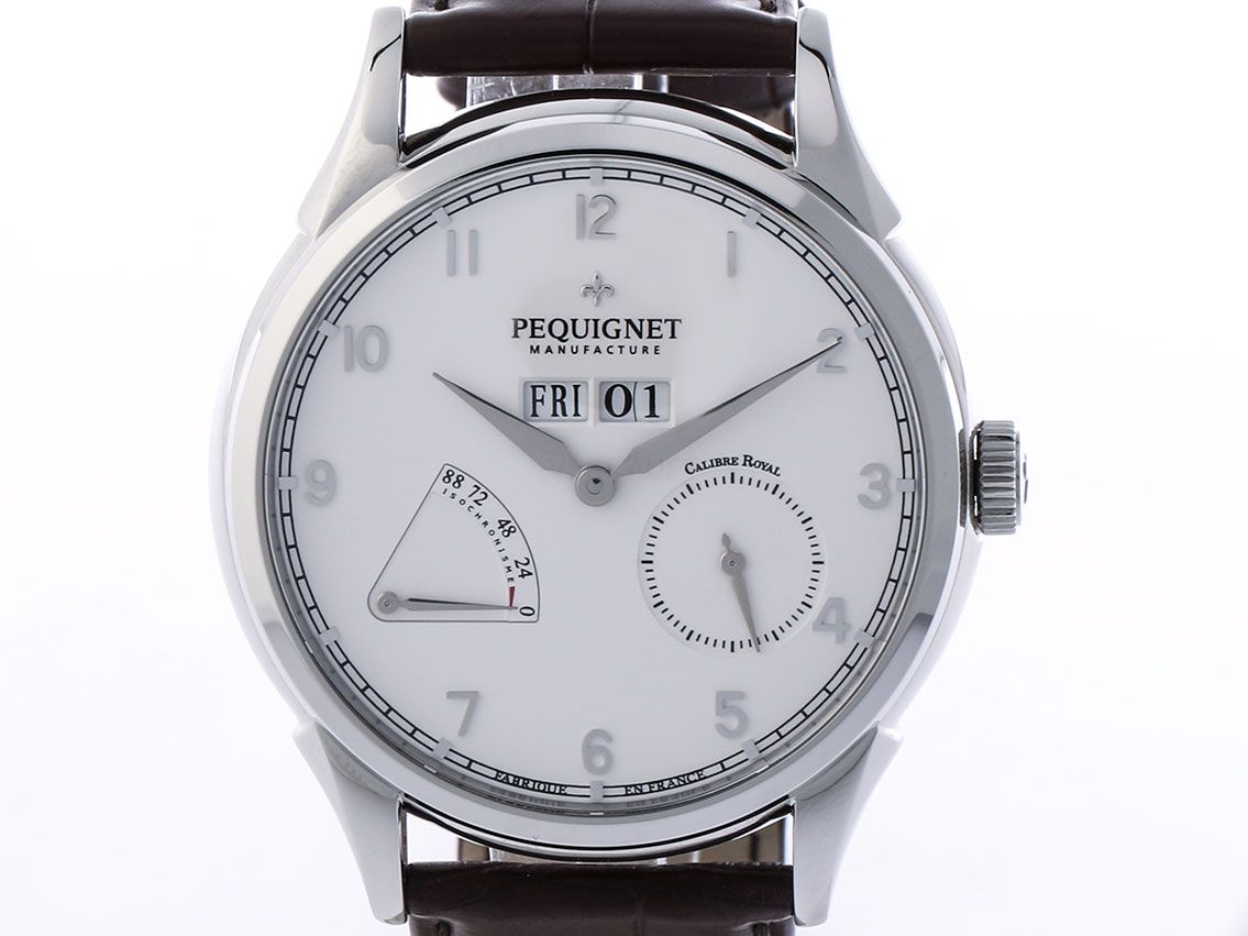 Pequignet Royal Grand Sport Stahl Automatik 44mm Neu