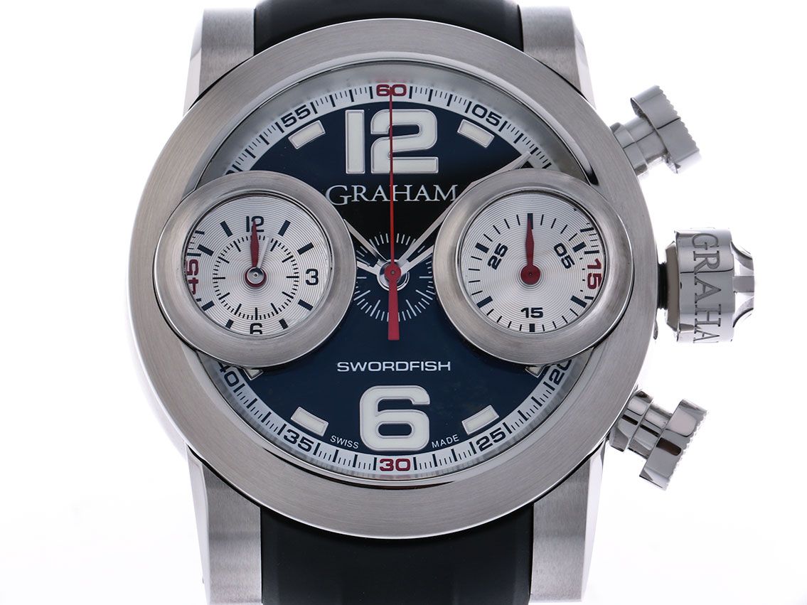 Graham Swordfish Booster Stahl Automatik 48mm UVP 8.360.- Ungetragen