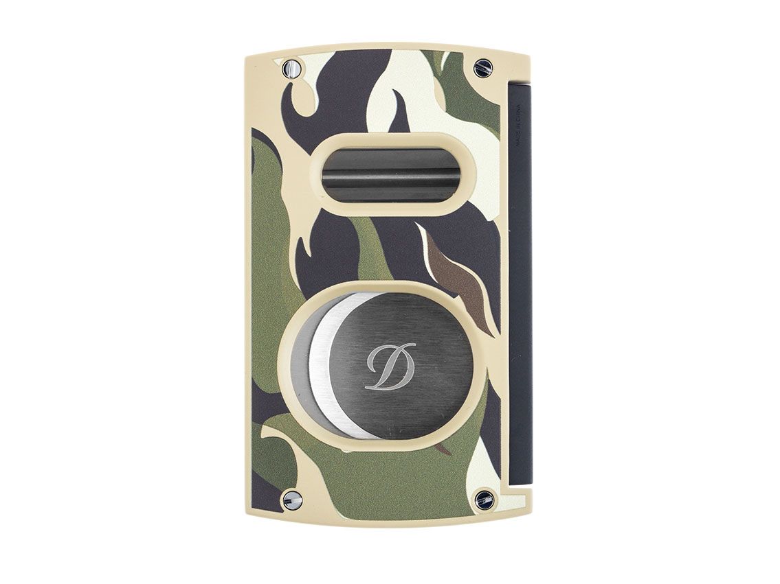 S.T. Dupont Zigarrencutter double Blade Camouflage Ref.003450G Full Set