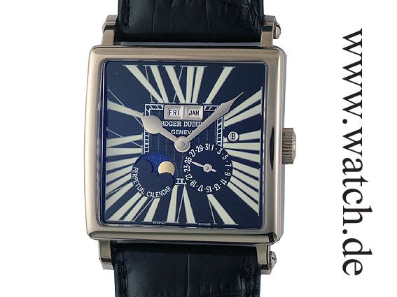 Roger Dubuis Golden Square Perpetual Calender Limited 40x40mm UNGETRAGEN
