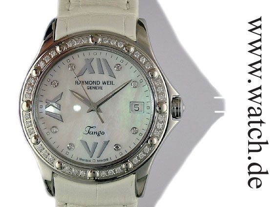 Raymond Weil Tango Diamond 37mm UVP 1480.- N E U
