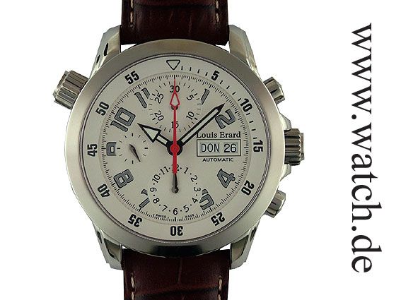 Sold at Auction: LOUIS ERARD La Sportive Day-Date Herren