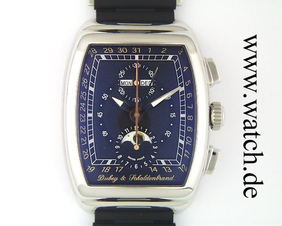 Dubey & Schaldenbrand Gran Chrono Astro 50x38mm UVP 5780.- N E U