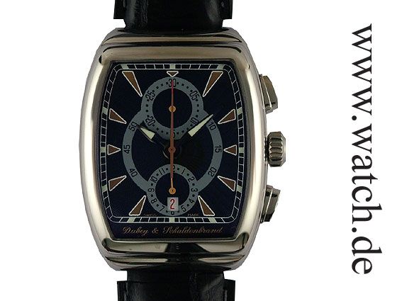 Dubey & Schaldenbrand Gran Chrono Chronograph 50x38mm UVP 4780.- NEU