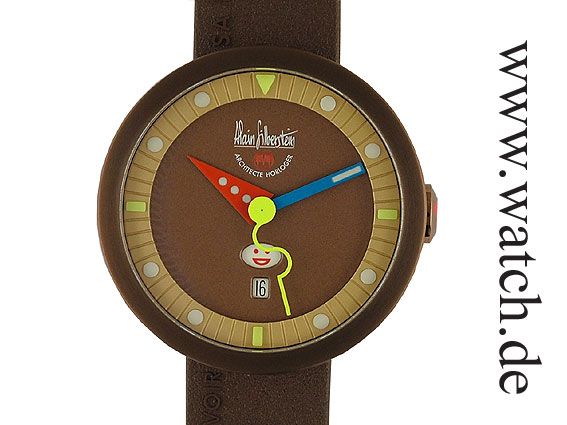 Alain Silberstein Basic Titan/Bronze Limitiert 42mm UVP 4.400,- Neu
