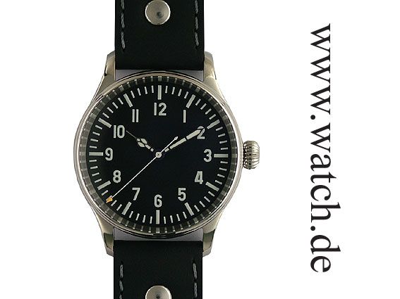Mercure Aviation 42 Handaufzug Unitas 6300 Limitiert 38mm Neu