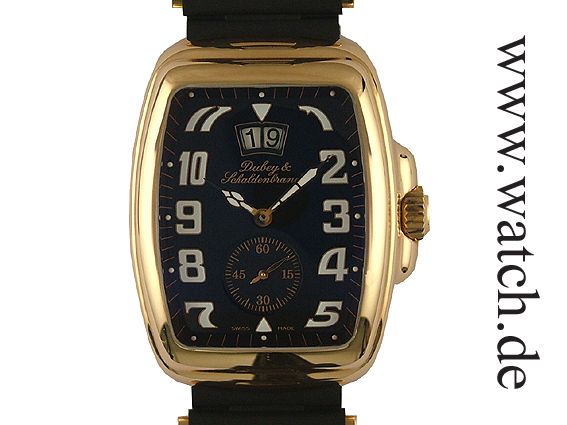 Dubey & Schaldenbrand Aquadyn Großdatum Automatik Roségold Kautschuk 46x34mm UVP 14280.- wie NEU