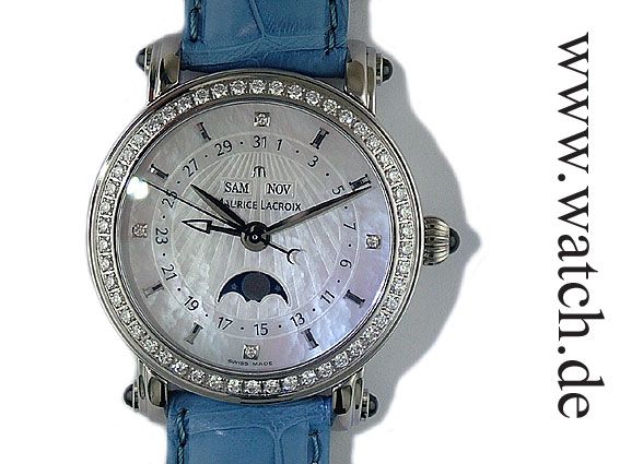 Maurice Lacroix Masterpiece Phase de Lune Dame Diamond 35mm