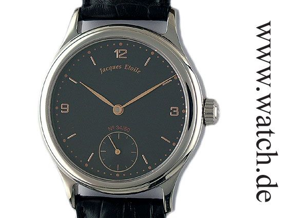 Jacques Etoile Lissabon Imperial Handaufzug Unitas Limitiert 42mm UVP 1650.- wie N E U