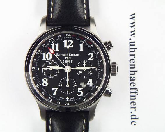 Schwarz Etienne GMT Chronograph 42mm UVP 5665.- N E U