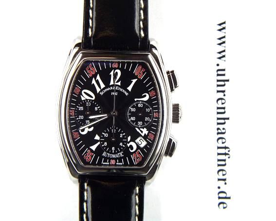 Schwarz Etienne Villeroy Chronograph 45 x 34 mm