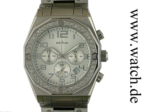 Ratius Chrono Diamond 40mm UVP 389.- N E U