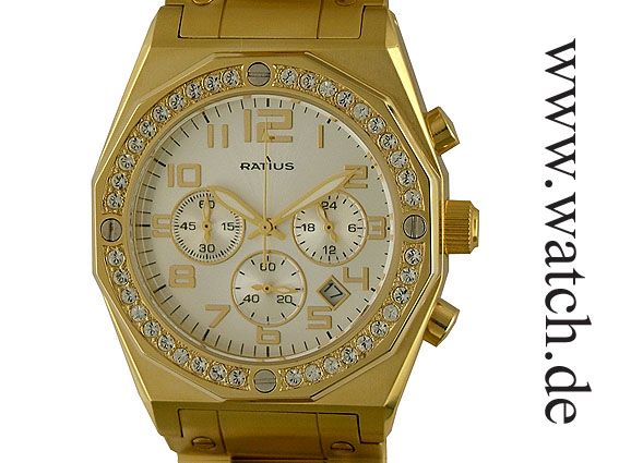 Ratius Chrono Diamond 40mm UVP 429.- N E U