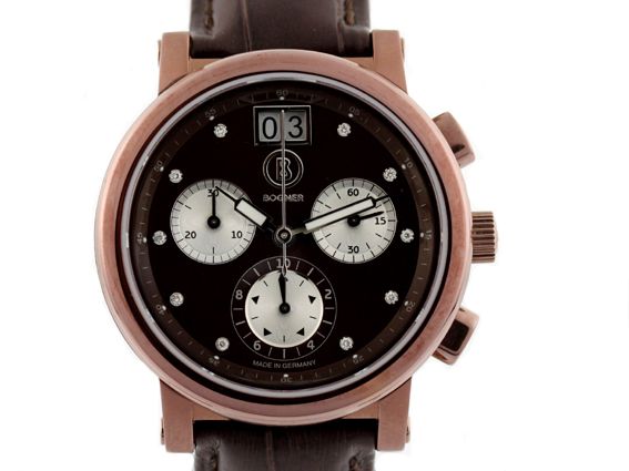 Bogner Arosa Chronograph Diamond 36mm UVP 425.- N E U