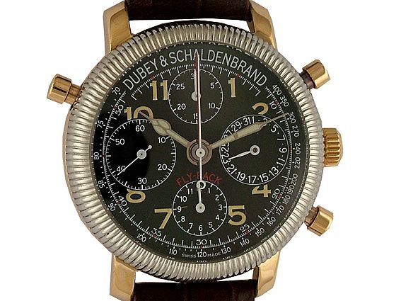 Dubey & Schaldenbrand Flyback Chronograph Vintage Roségold Limited 39mm