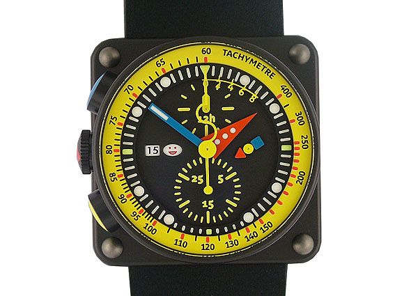 Alain Silberstein I-Krono Titan Black PVD Limitiert 48x48mm Neu