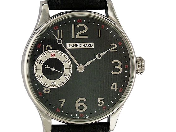 JeanRichard Bressel Classic 43mm UVP 1980.- wie N E U