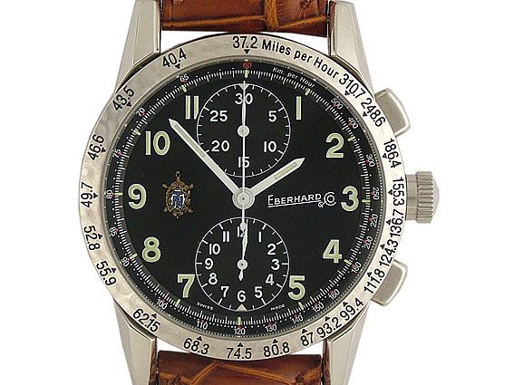 Eberhard & Co Tazio Nuvolari Grande Taille Vitre 40mm