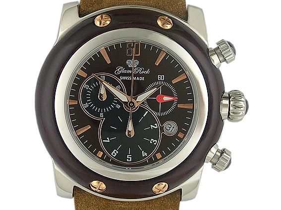 Glam Rock Miami Q SSt. Chrono 46mm UVP 950.- N E U