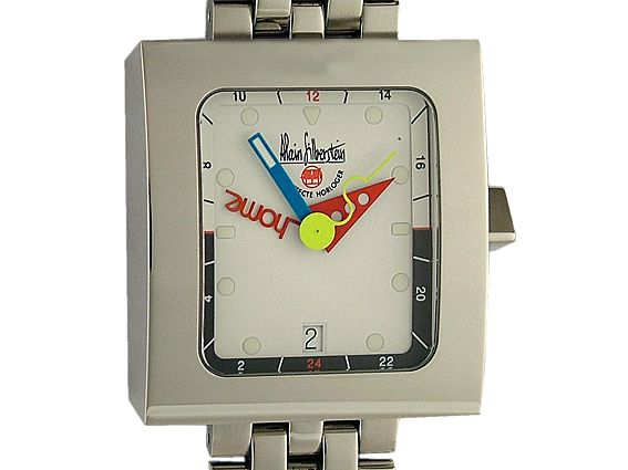 Alain Silberstein Pare GMT Set Limitiert 37x37mm UVP 4600.-