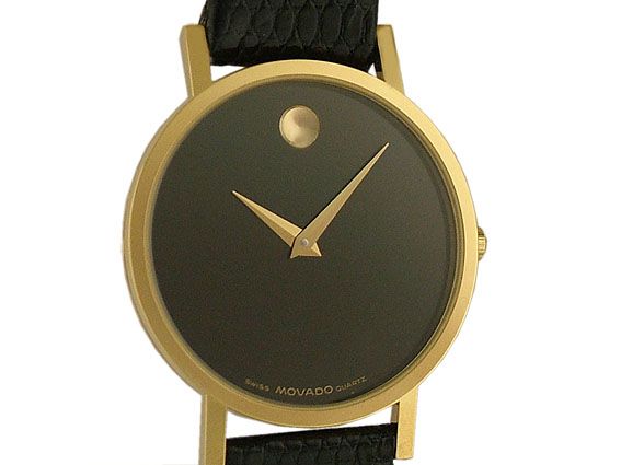 Movado Museumswatch Gelbgold 31mm