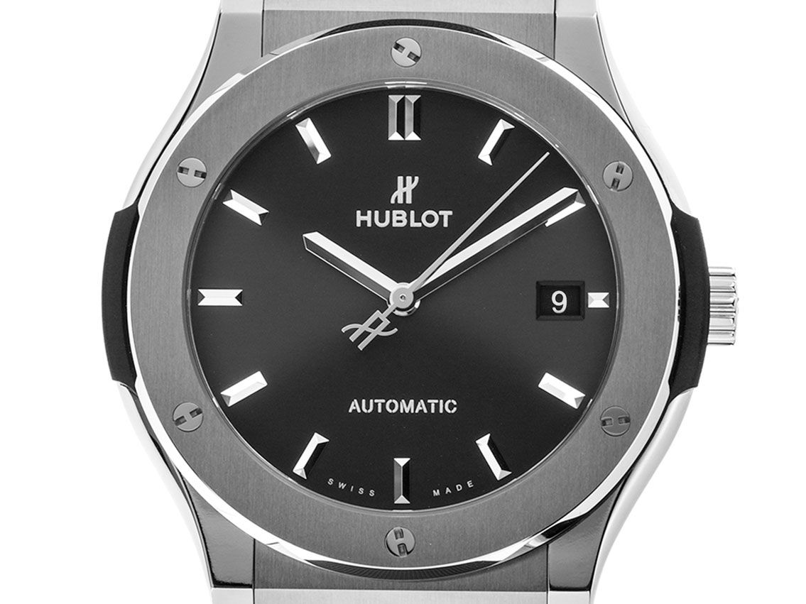 Hublot Classic Fusion Titan Ref.565.NX.1470.RX 2024 Full Set Ungetragen