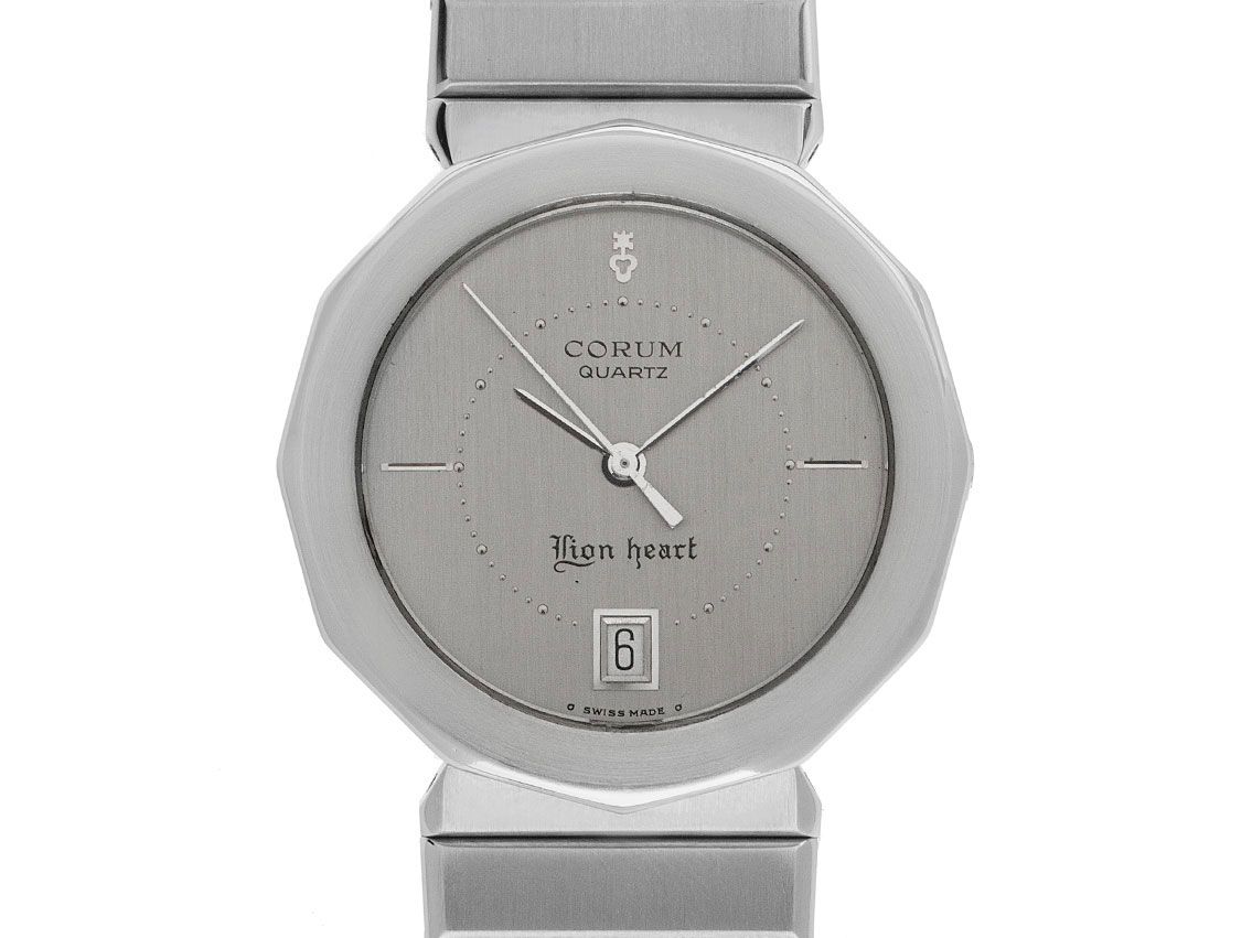 Corum Lion Heart Ref.36800V13 1989 original Box sehr gut Vintage